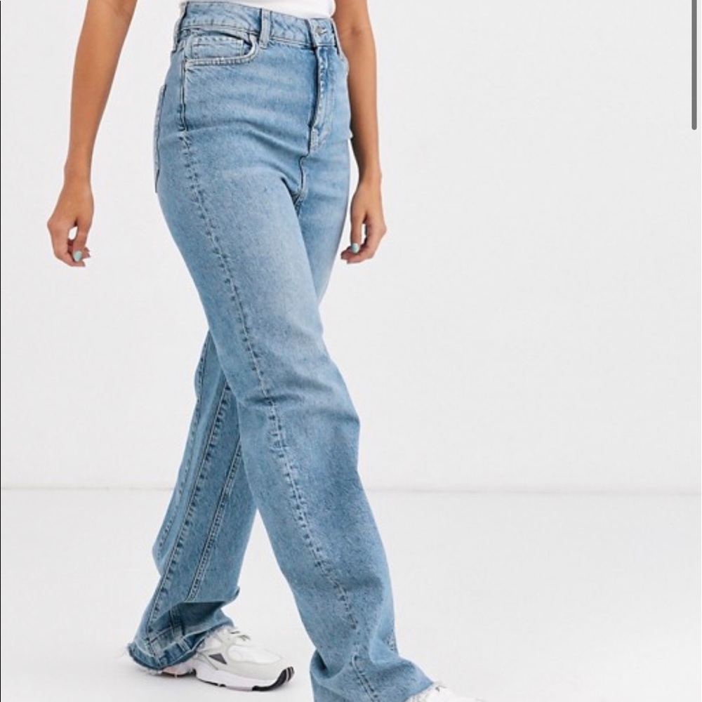 Free People relaxed straight slouch. BRAND NEW.